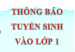 ĐĂNG KÝ DỰ TUYỂN VÀO LỚP 1 – NĂM HỌC 2021 – 2022 ĐĂNG KÝ DỰ TUYỂN VÀO LỚP 1 – NĂM HỌC 2021 – 2022