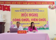 HỘI NGHỊ CÔNG CHỨC, VIÊN CHỨC NĂM HỌC 2025-2026 HỘI NGHỊ CÔNG CHỨC, VIÊN CHỨC NĂM HỌC 2025-2026